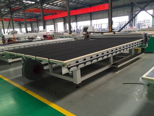 Vario sistema di taglio del vetro di forma, macchina 380V 50Hz 3P della Tabella di taglio del vetro di CNC fornitore